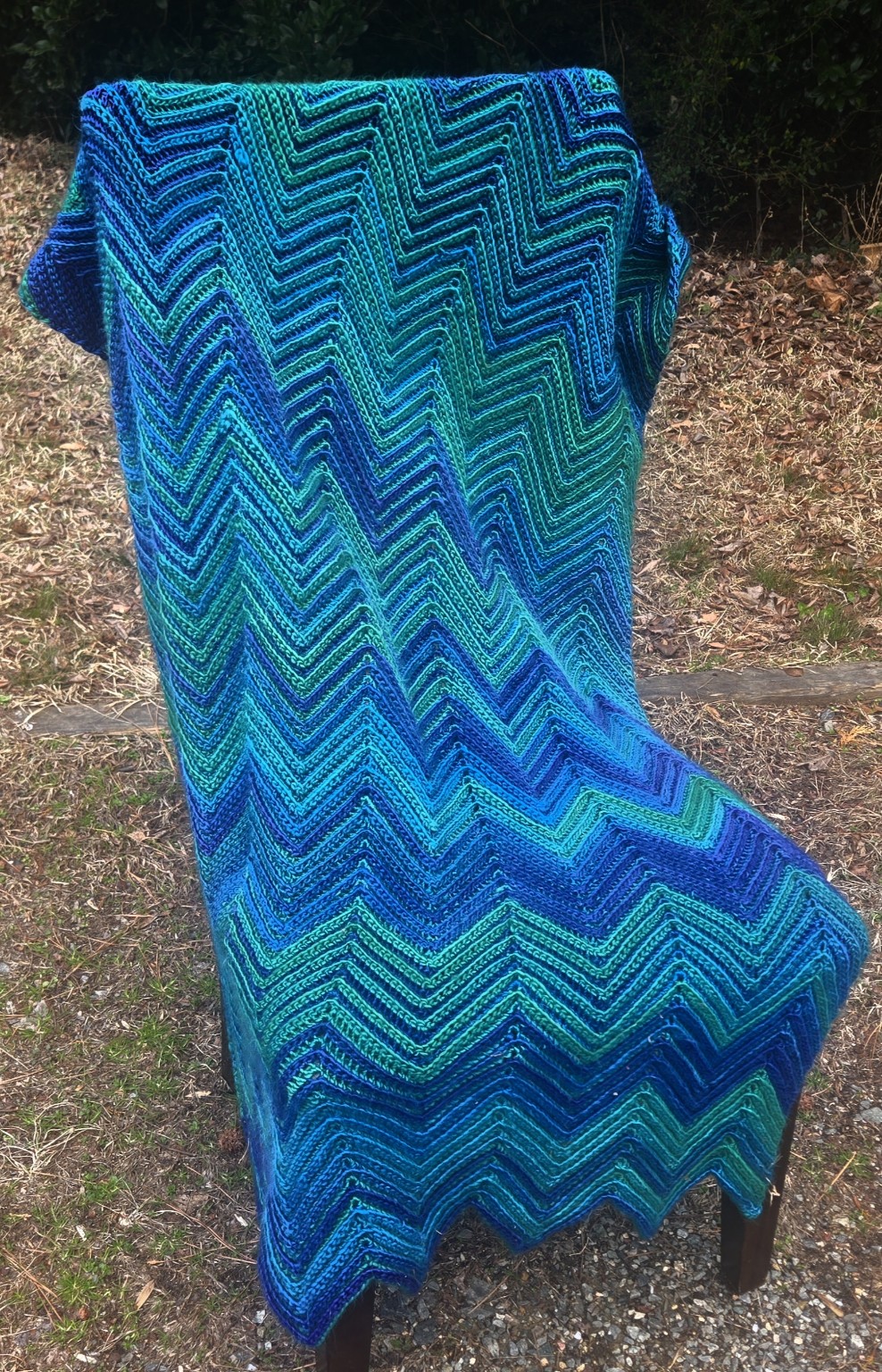 Hawaiian Dreams handmade crocheted afghan